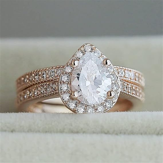REGALO PERFECTO! SETX2 ANILLOS DE COMPROMISO ALMA