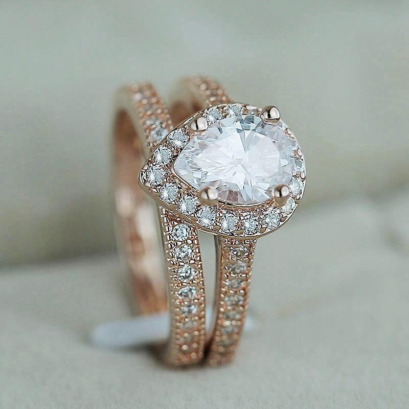 REGALO PERFECTO! SETX2 ANILLOS DE COMPROMISO ALMA