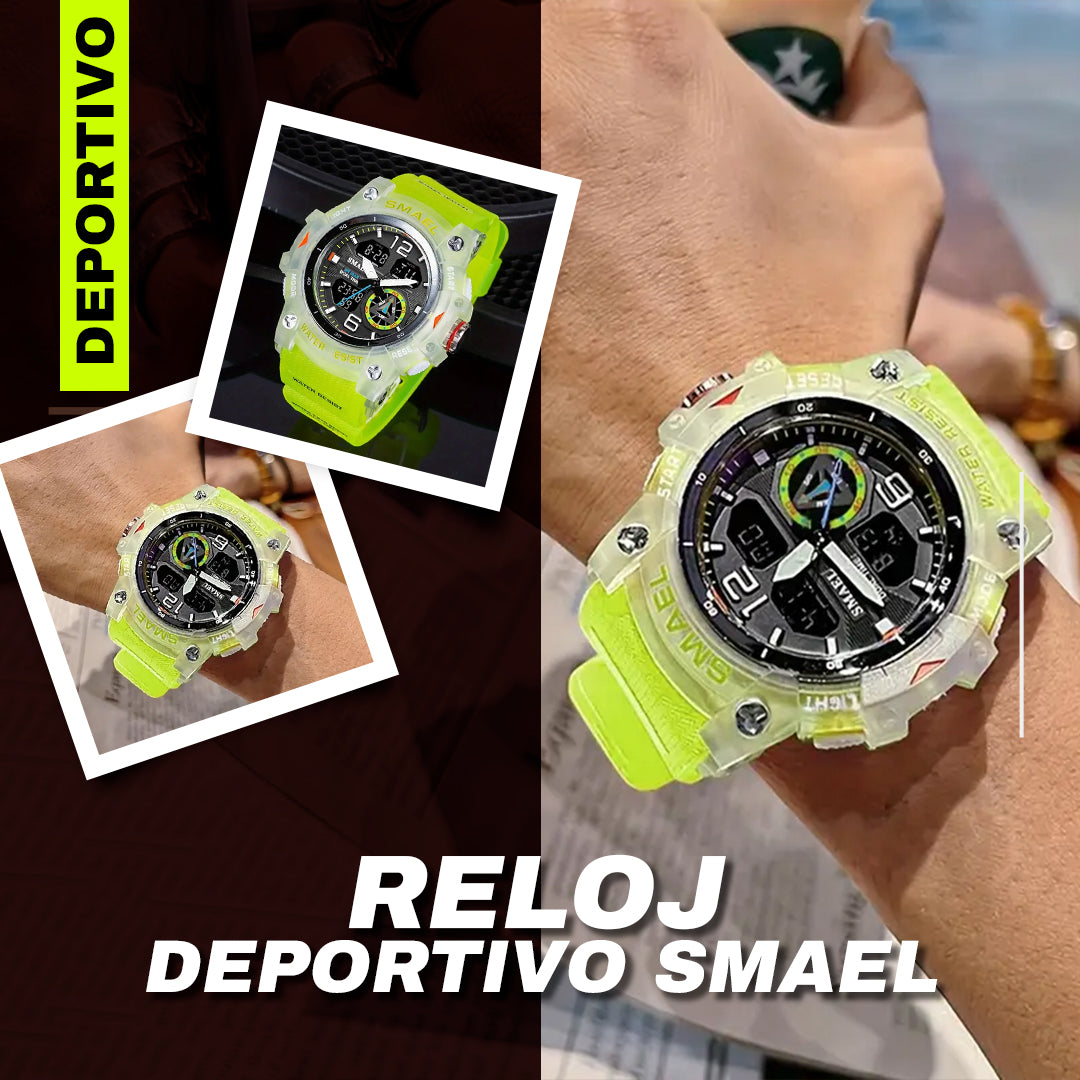 🔥PARA HOMBRES🔥 RELOJ DEPORTIVO SMAEL+ REGALO PARA TI