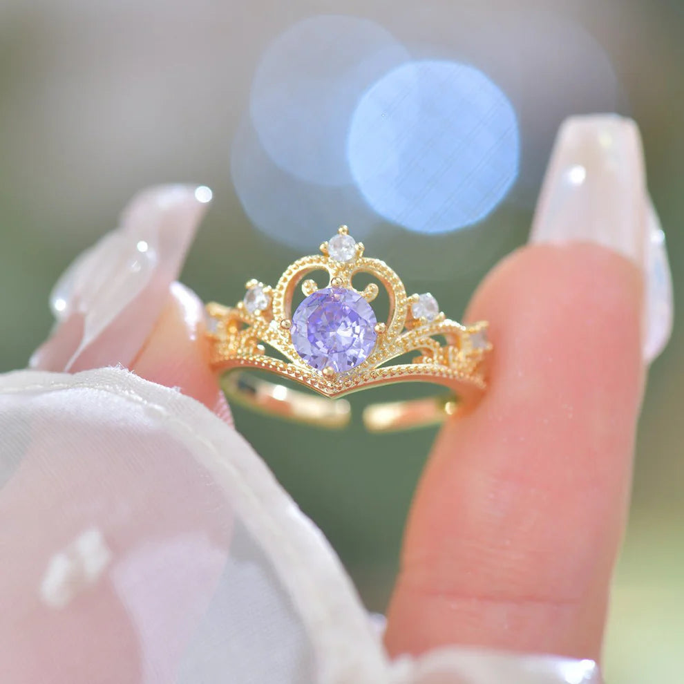 REGALO PERFECTO! SETX2 ANILLOS DE PROMESA AURORA COLLECTION💏