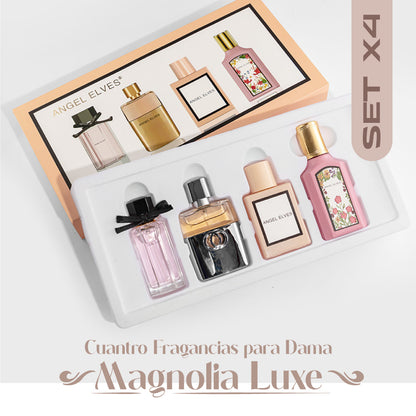 🔥EXCLUSIVO🔥 SET X4 FRAGANCIAS MAGNOLIA LUXE