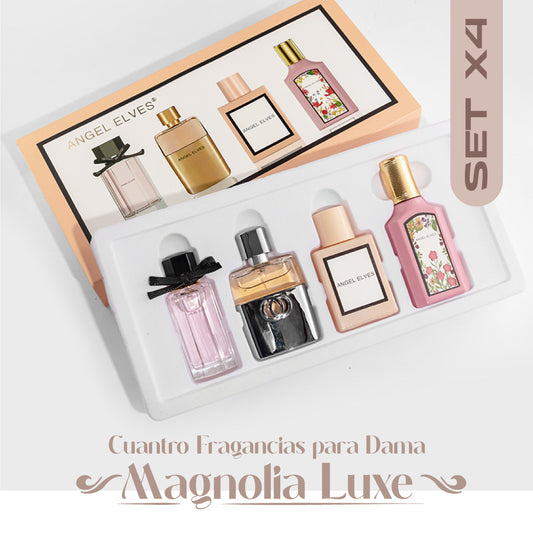 🔥EXCLUSIVO🔥 SET X4 FRAGANCIAS MAGNOLIA LUXE