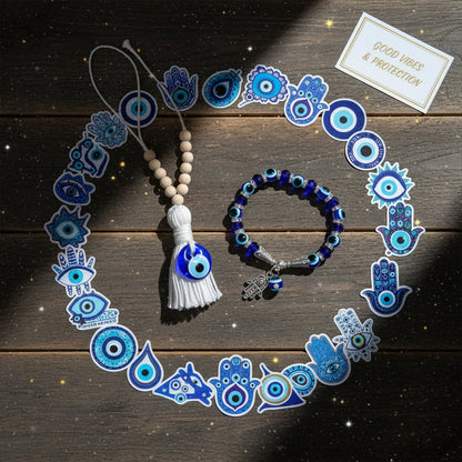 KIT DE PROTECCIÓN SUPREMA 360° Brazalete, Protección, Sticker, Guia