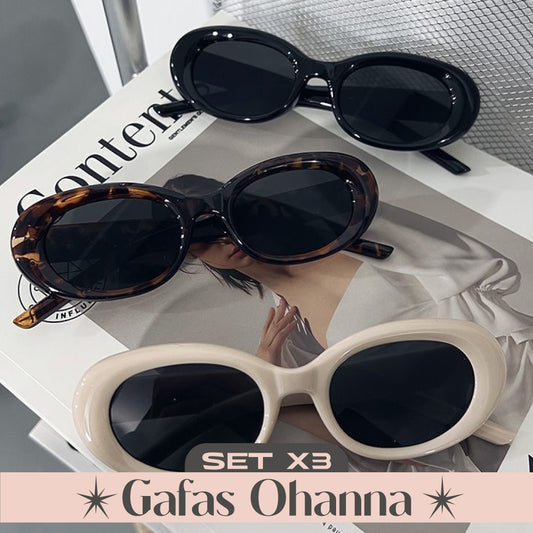 🤩¡TENDENCIA!🎉 SET X3 GAFAS OHANNA 🕶