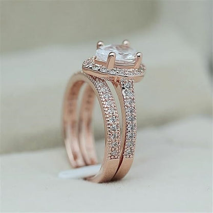 REGALO PERFECTO! SETX2 ANILLOS DE COMPROMISO ALMA