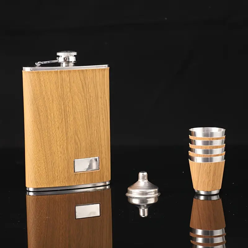🔥PRODUCTO IMPORTADO🔥 SET PETACA PARA LICOR WHISKEY NOMAD
