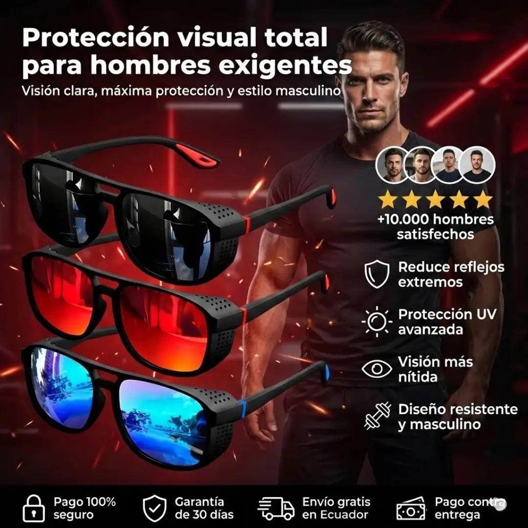 OFERTA LIMITADA! SET X 3 GAFAS POLARIZADAS AXEL FORCE