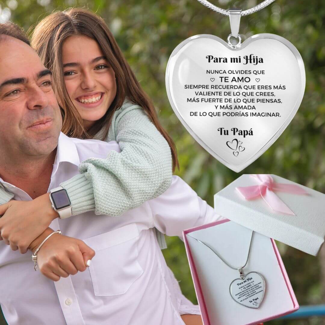 JOYERIA LIMITADA! COLLAR PARA HIJA DE PAPÁ💕