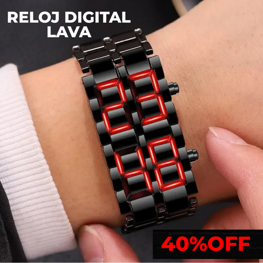 PRODUCTO IMPORTADO! RELOJ DIGITAL LAVA