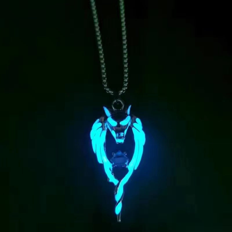 Amuleto Lobo Luminoso ® Luminous Wolf Necklace