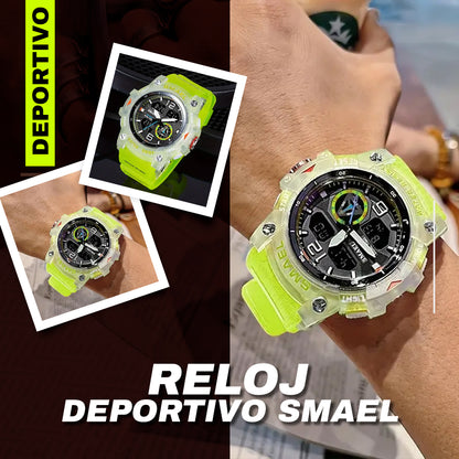 🔥PARA HOMBRES🔥 RELOJ DEPORTIVO SMAEL+ REGALO PARA TI