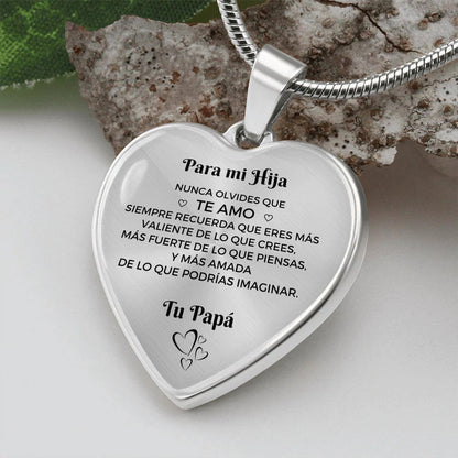 JOYERIA LIMITADA! COLLAR PARA HIJA DE PAPÁ💕