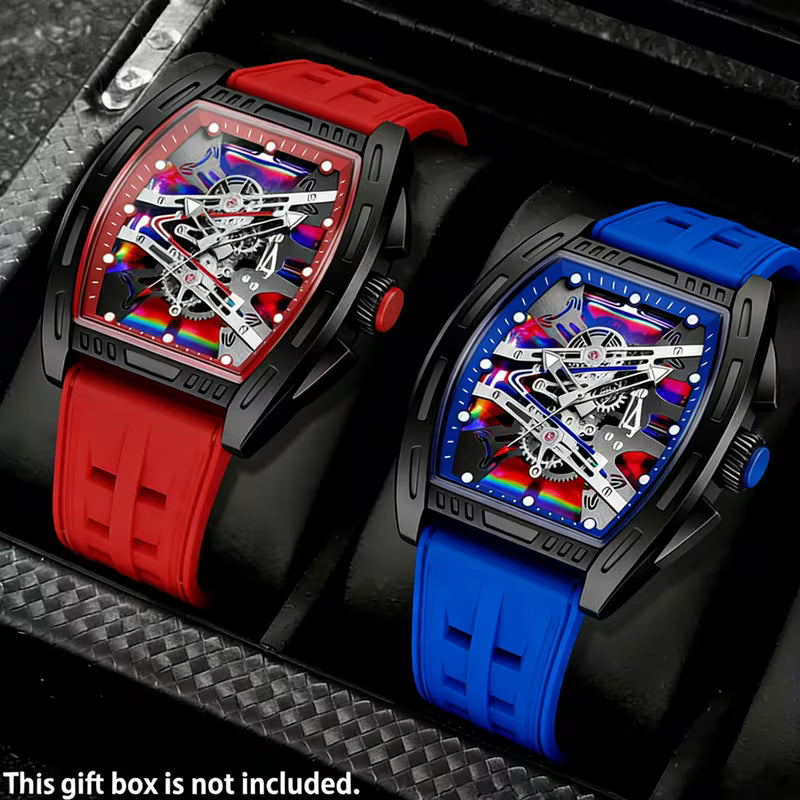 SET TURBO RIVAL™ · 2 Relojes Hombre Racing Skeleton · Edición Grand Prix