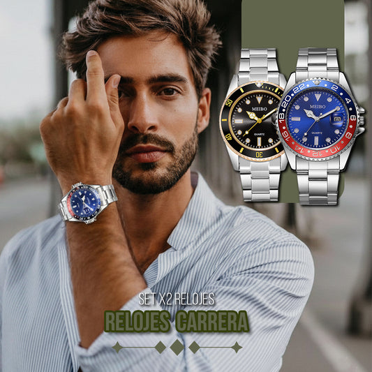 🔥OFERTA LIMITADA🔥SET X2 RELOJES CARRERA